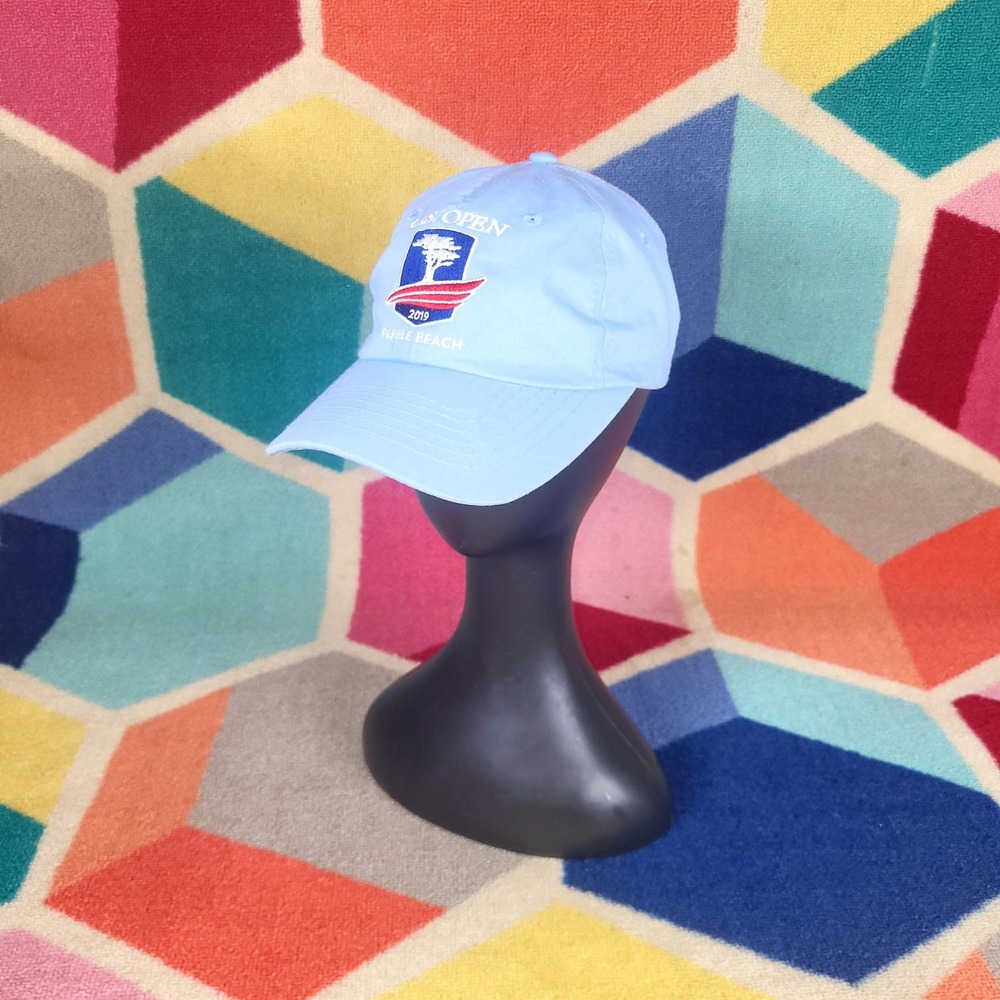 2019 US Open Pebble Beach Golf Cap Light Blue‎ USGA Member Baseball Hat